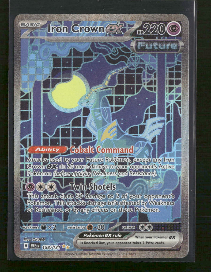 SV: Prismatic Evolutions Iron Crown ex #158/131