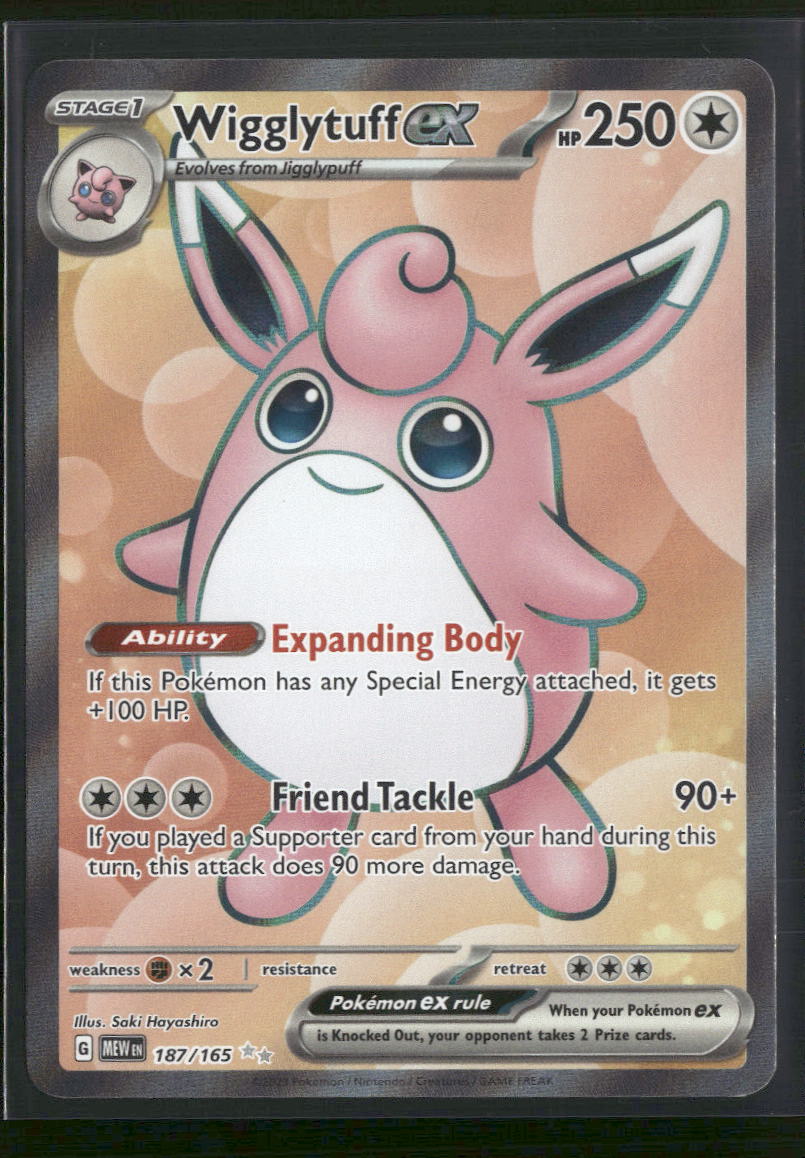 SV: Scarlet & Violet 151 Wigglytuff ex #187/165