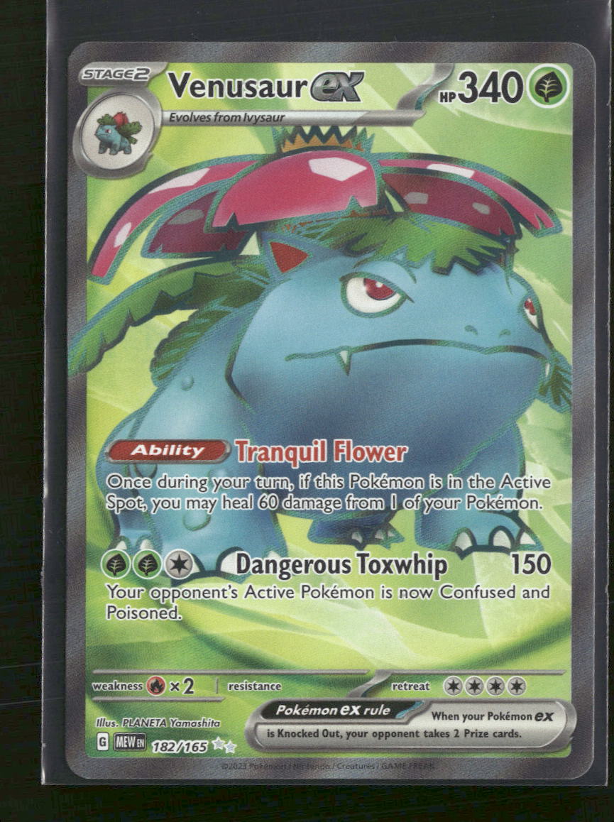 SV: Scarlet & Violet 151 Venusaur ex #182/165