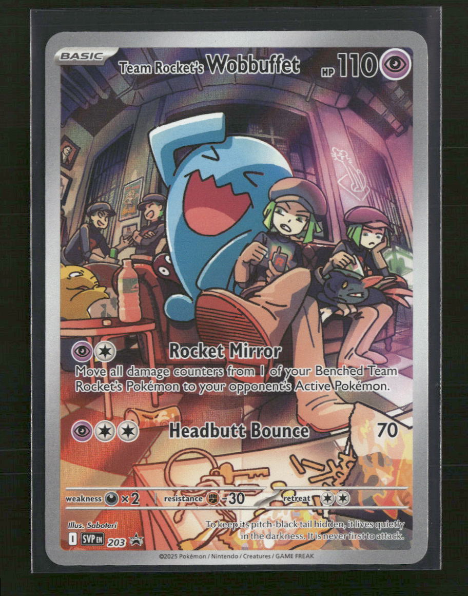SV: Scarlet & Violet Promo Cards Team Rocket's Wobbuffet #203