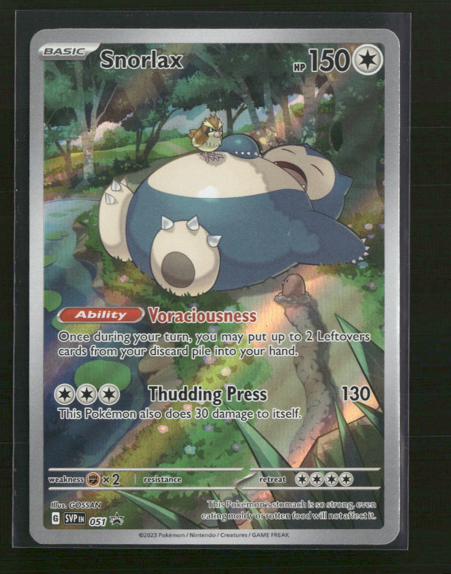 SV: Scarlet & Violet Promo Cards Snorlax #051