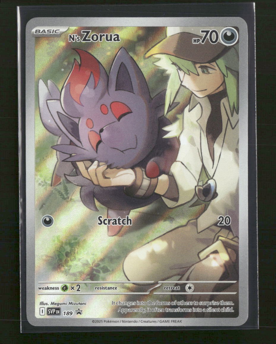 SV: Scarlet & Violet Promo Cards N's Zorua #189
