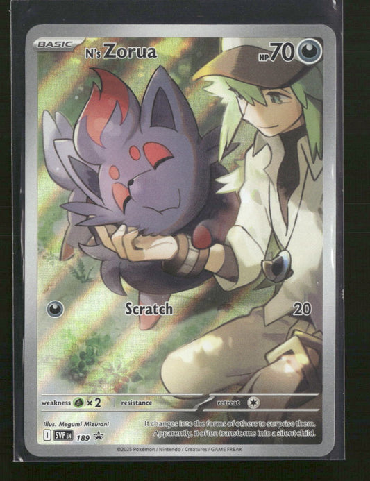 SV: Scarlet & Violet Promo Cards N's Zorua #189