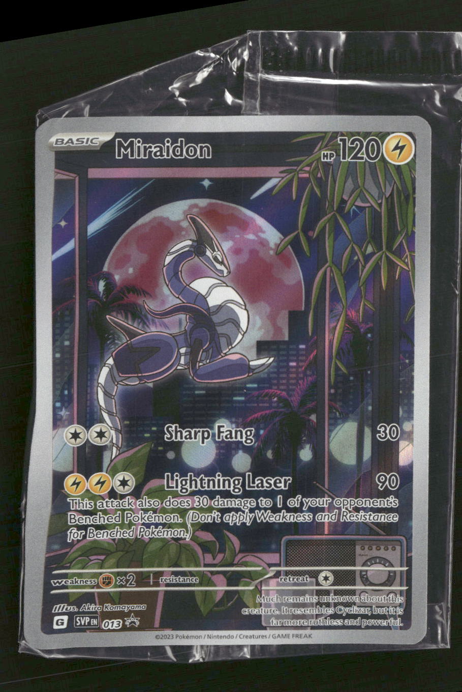 SV: Scarlet & Violet Promo Cards Miraidon #013