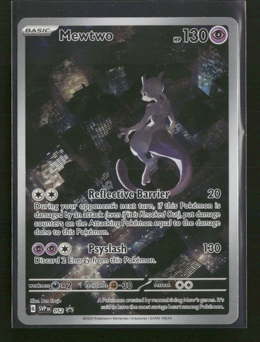 SV: Scarlet & Violet Promo Cards Mewtwo #052