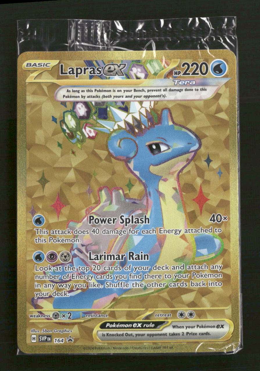 SV: Scarlet & Violet Promo Cards Lapras ex #164