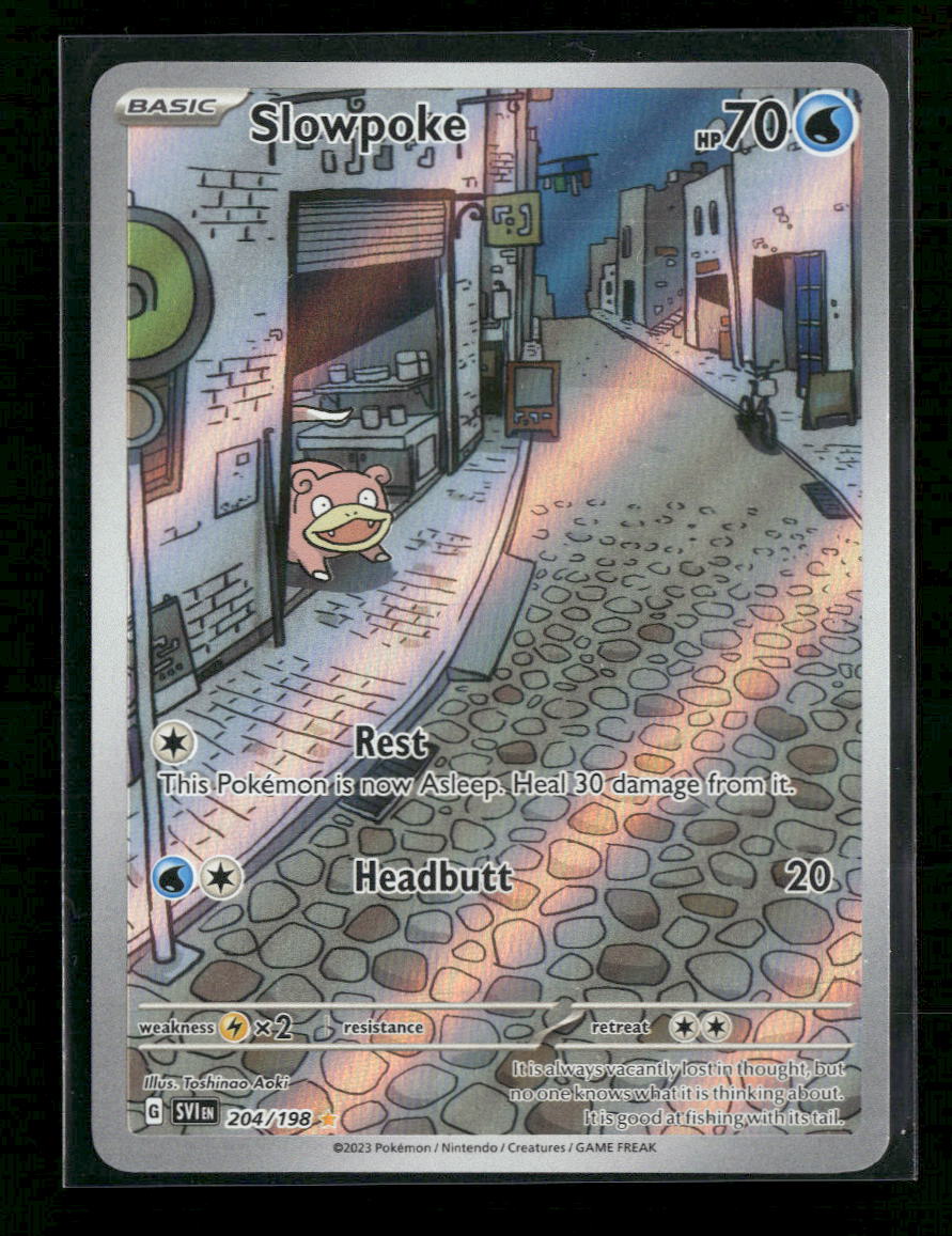 SV01: Scarlet & Violet Base Set Slowpoke #204/198