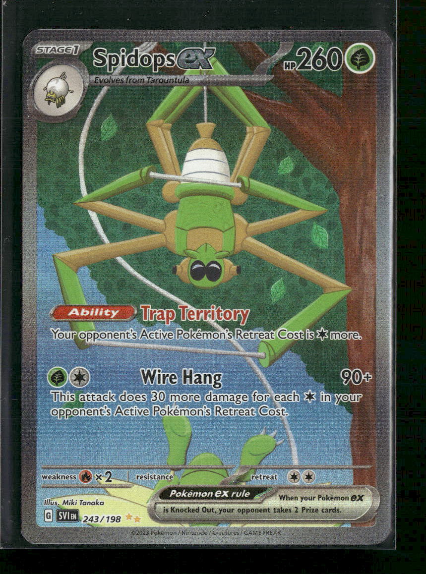SV01: Scarlet & Violet Base Set Spidops ex #243/198