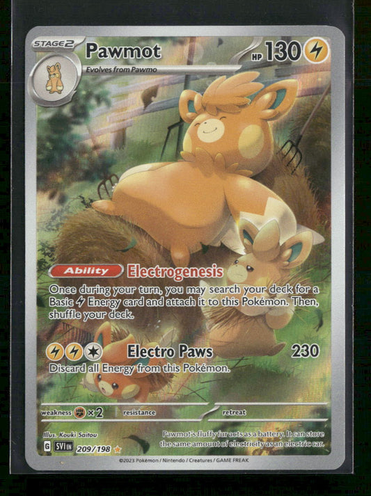 SV01: Scarlet & Violet Base Set Pawmot #209/198