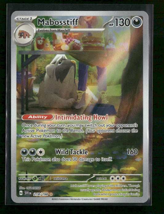 SV01: Scarlet & Violet Base Set Mabosstiff #218/198