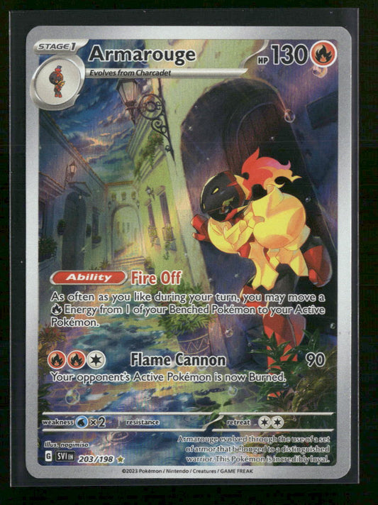 SV01: Scarlet & Violet Base Set Armarouge #203/198