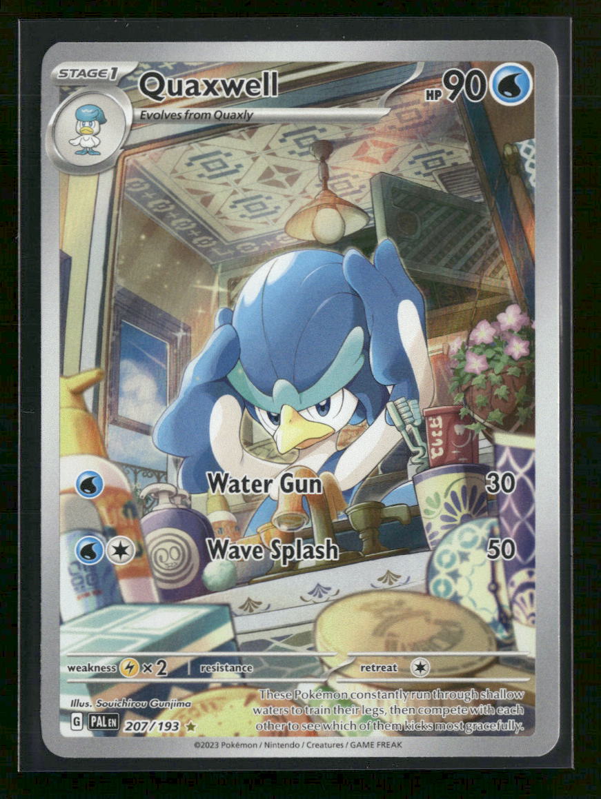 SV02: Paldea Evolved Quaxwell #207/193