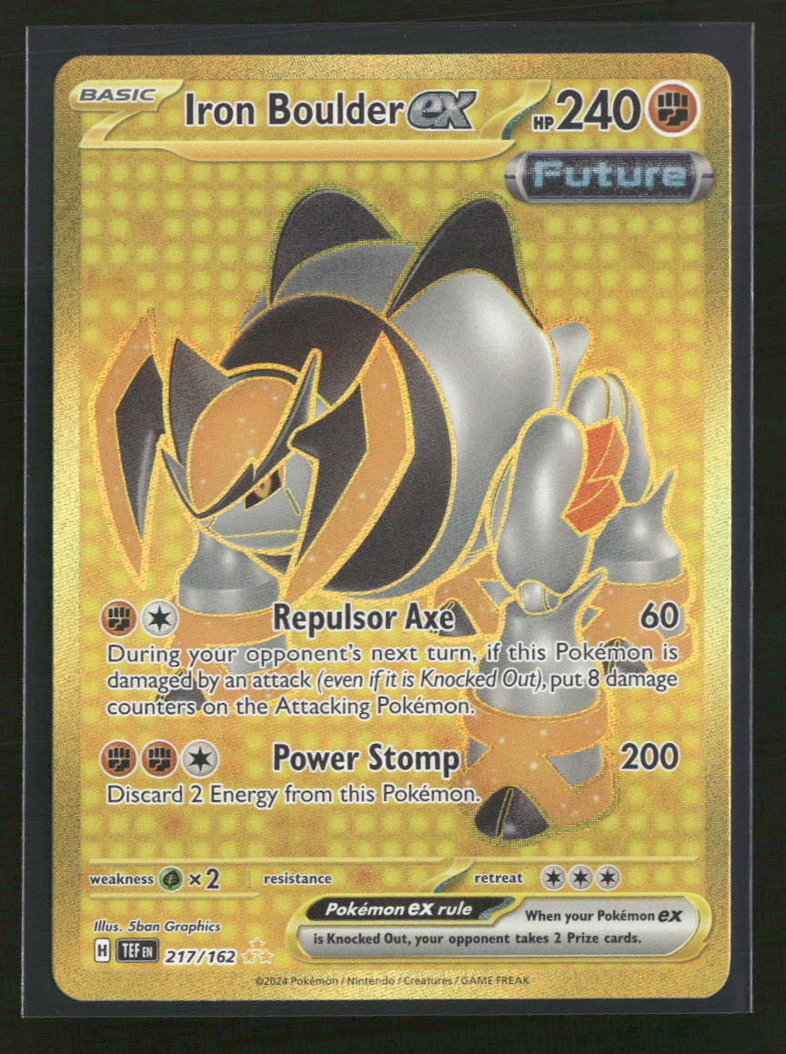 SV05: Temporal Forces Iron Boulder ex #217/162