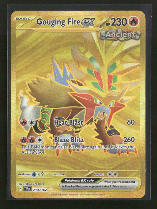 SV05: Temporal Forces Gouging Fire ex #214/162