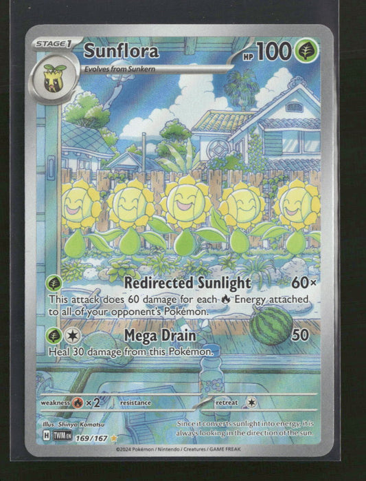 SV06: Twilight Masquerade Sunflora #169/167