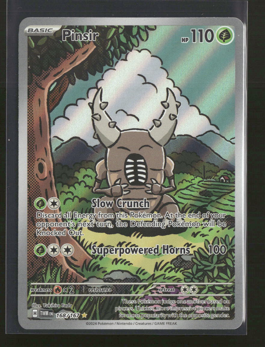 SV06: Twilight Masquerade Pinsir #168/167