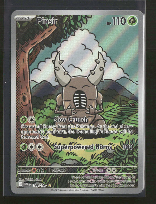 SV06: Twilight Masquerade Pinsir #168/167