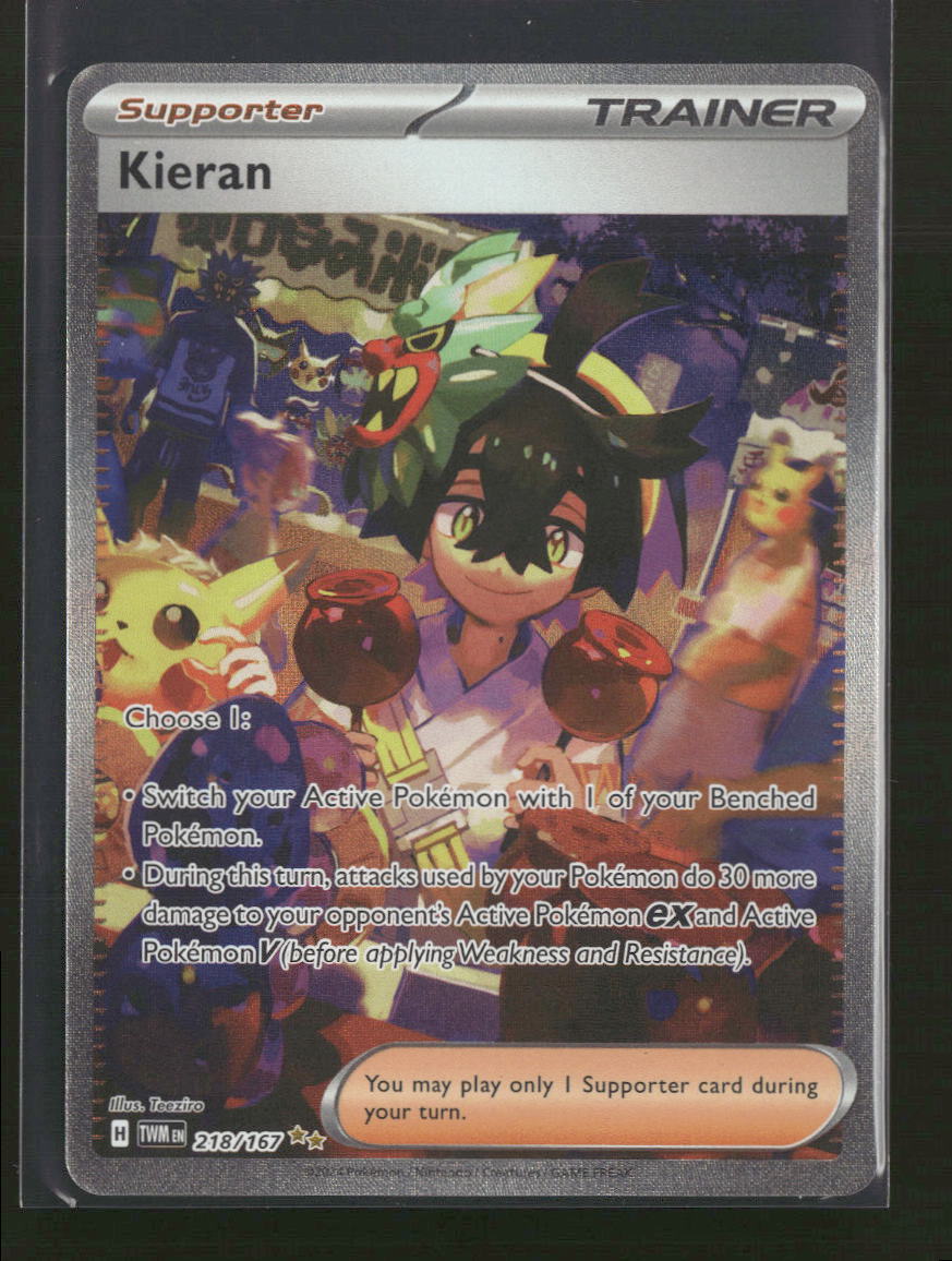 SV06: Twilight Masquerade Kieran #218/167