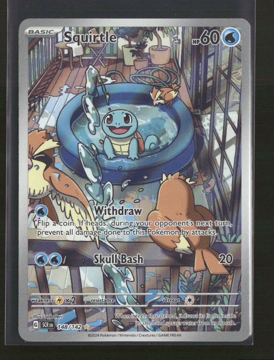 SV07: Stellar Crown Squirtle #148/142