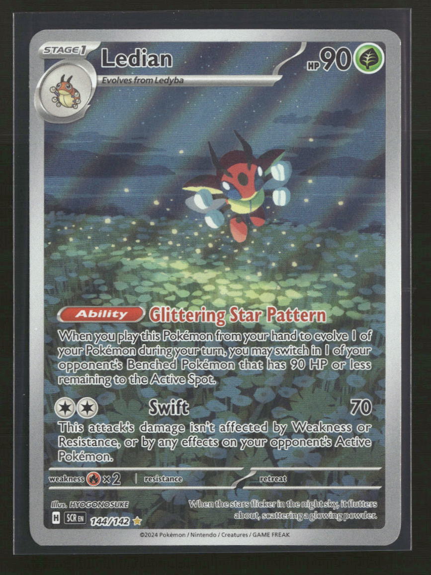 SV07: Stellar Crown Ledian #144/142