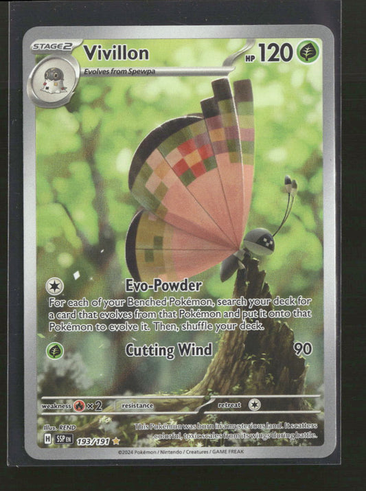SV08: Surging Sparks Vivillon #193/191