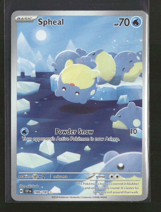 SV08: Surging Sparks Spheal #199/191