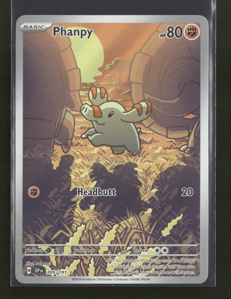 SV08: Surging Sparks Phanpy #205/191
