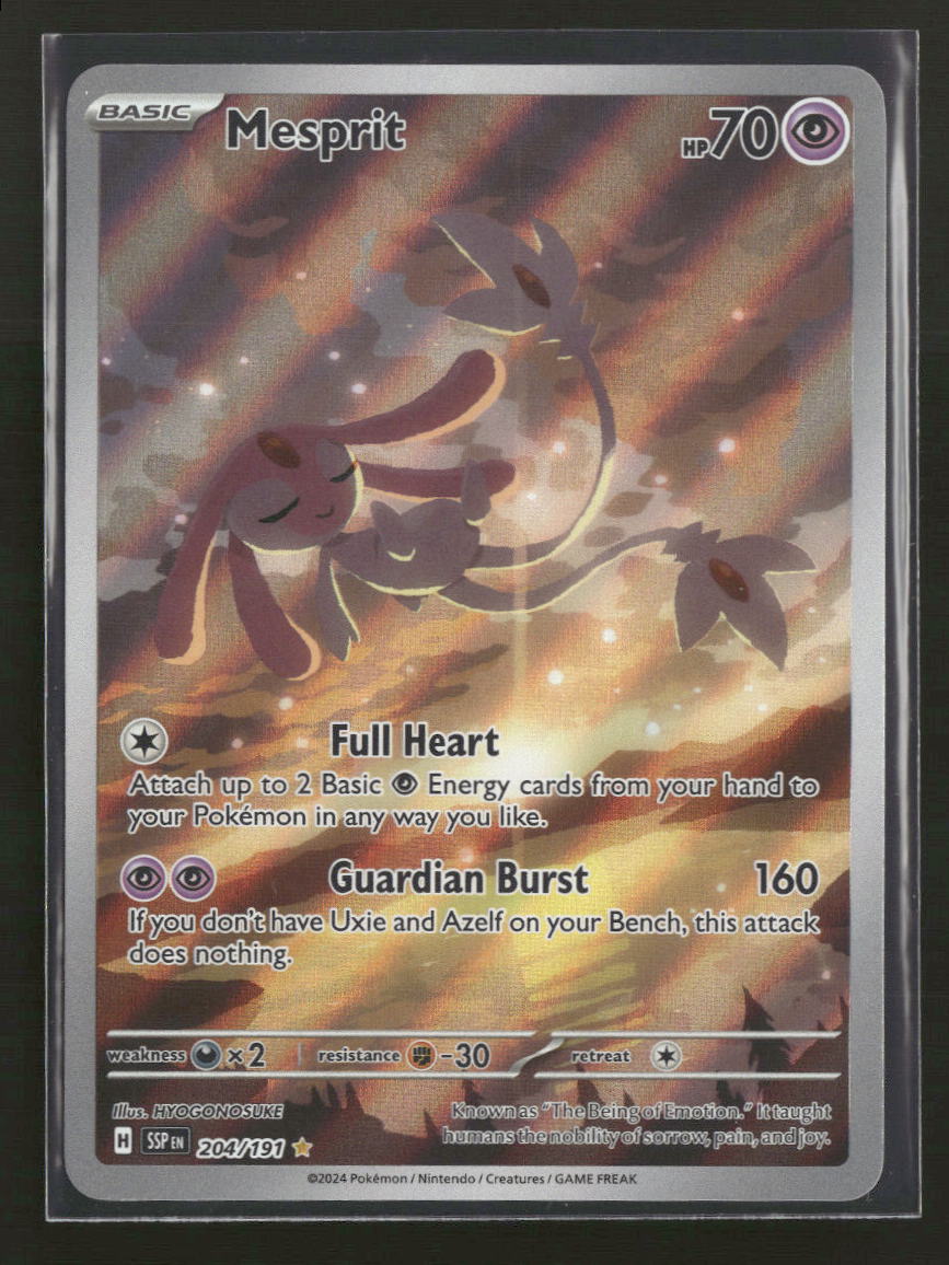 SV08: Surging Sparks Mesprit #204/191 – Orb Sports Cards & Collectibles