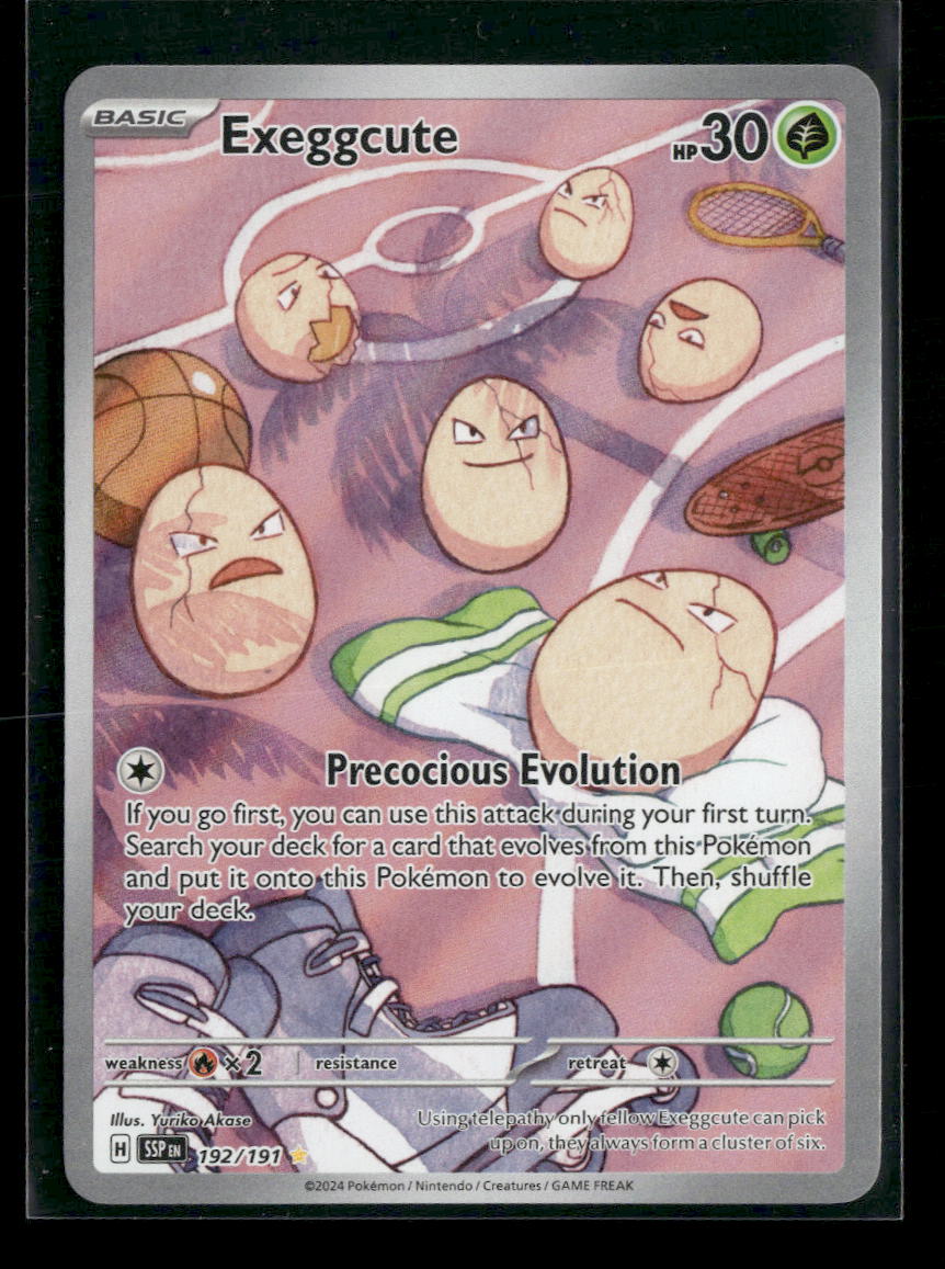 SV08: Surging Sparks Exeggcute #192/191
