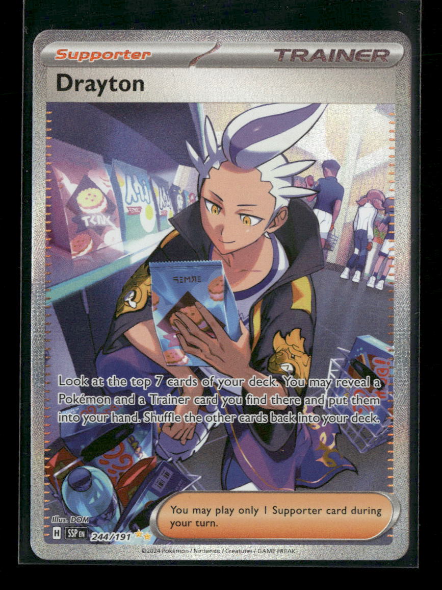 SV08: Surging Sparks Drayton #244/191