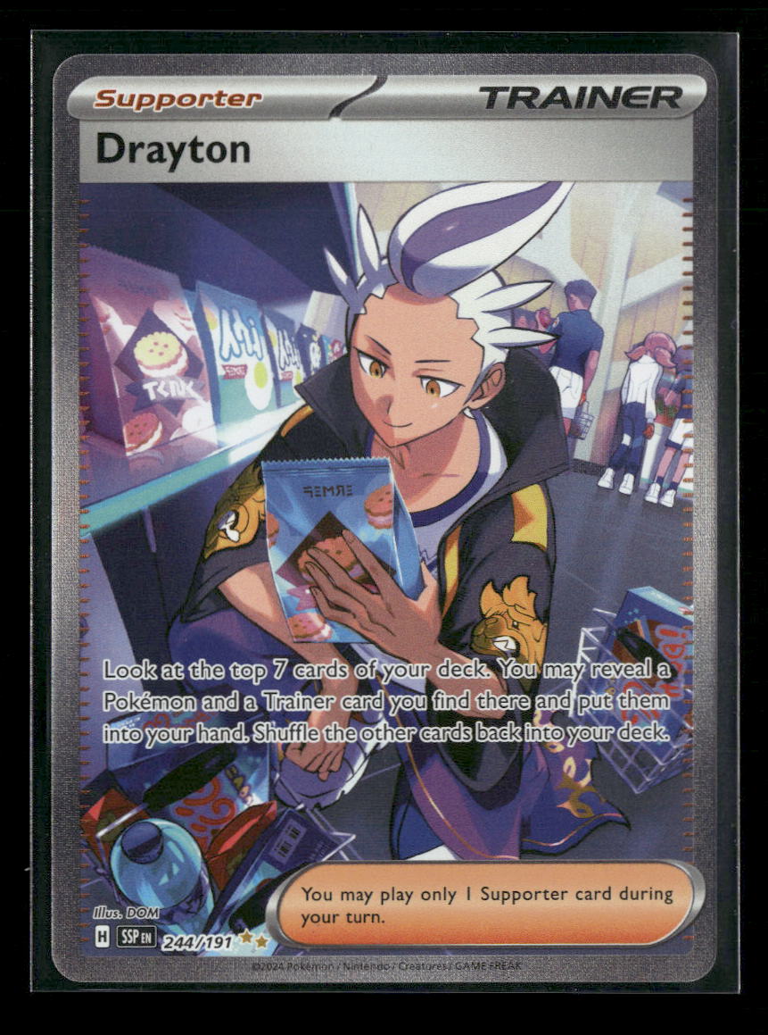 SV08: Surging Sparks Drayton #244/191