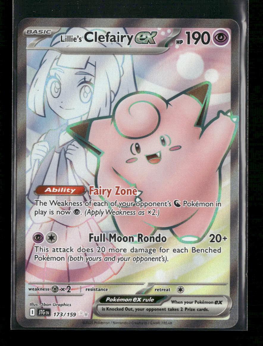 SV09: Journey Together Lillie's Clefairy ex #173/159