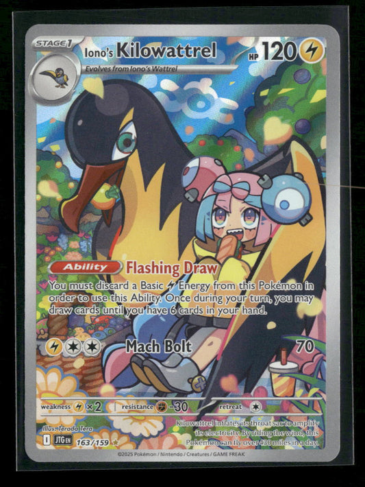 SV09: Journey Together Iono's Kilowattrel #163/159