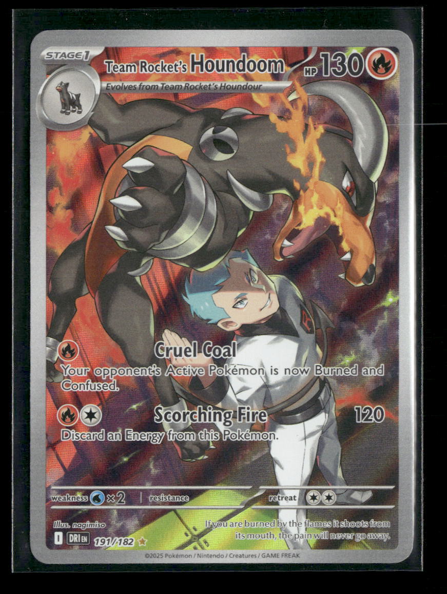 SV10: Destined Rivals Team Rocket's Houndoom #191/182
