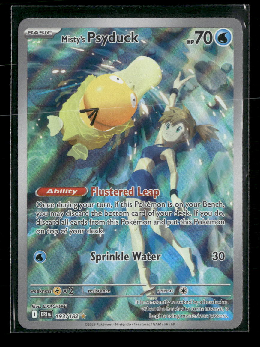 SV10: Destined Rivals Misty's Psyduck #193/182