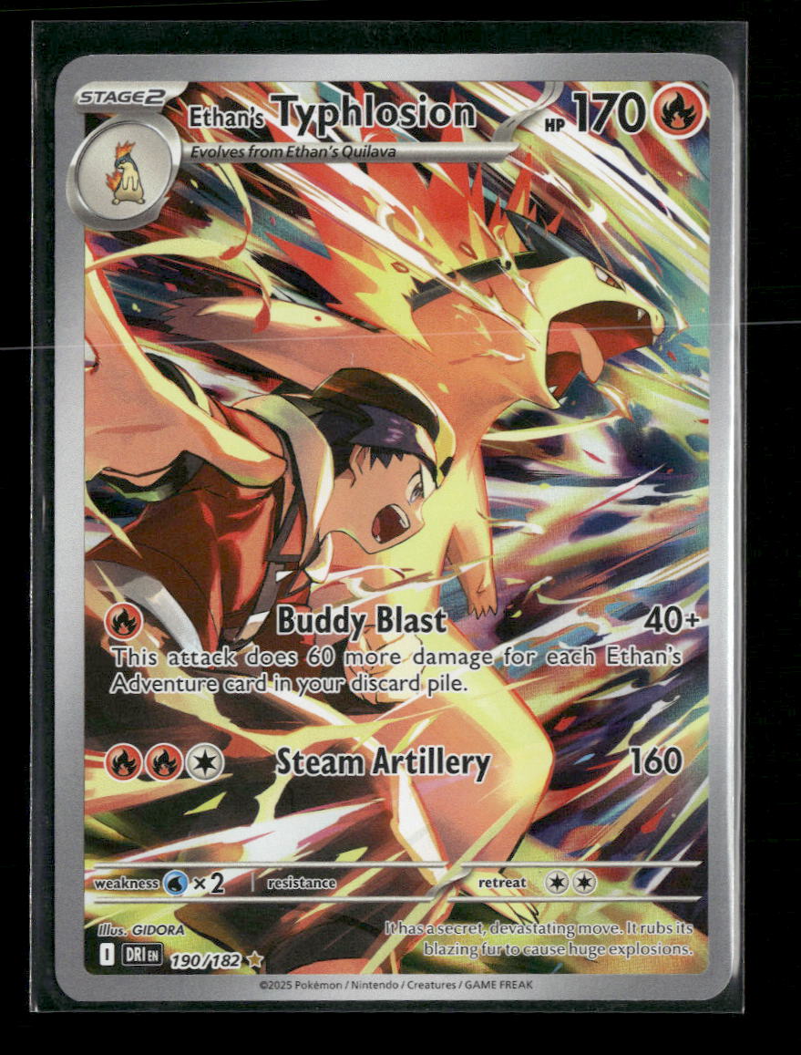 SV10: Destined Rivals Ethan's Typhlosion #190/182