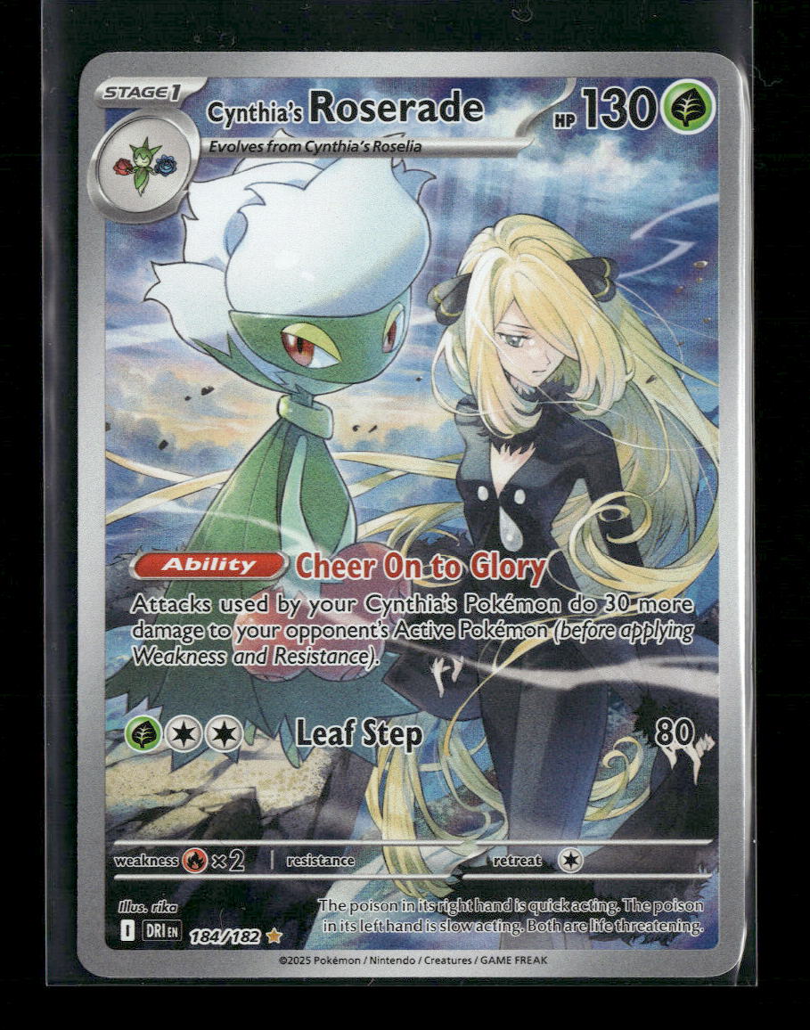 SV10: Destined Rivals Cynthia's Roserade #184/182