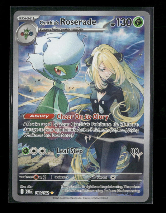 SV10: Destined Rivals Cynthia's Roserade #184/182