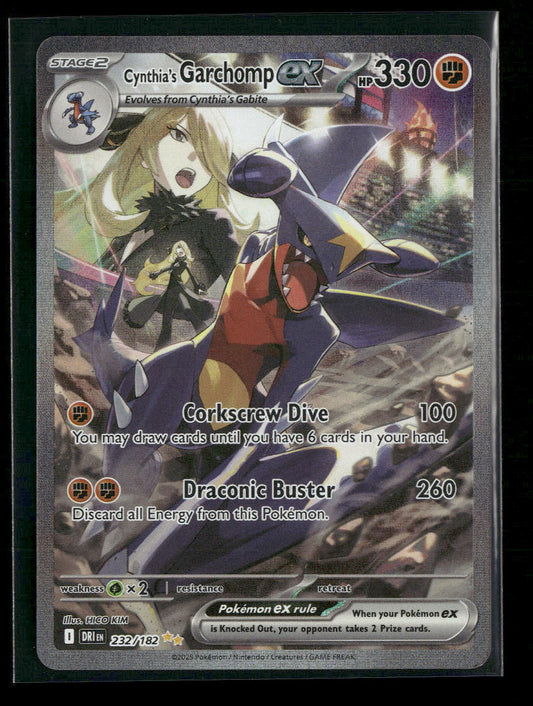 SV10: Destined Rivals Cynthia's Garchomp ex #232/182