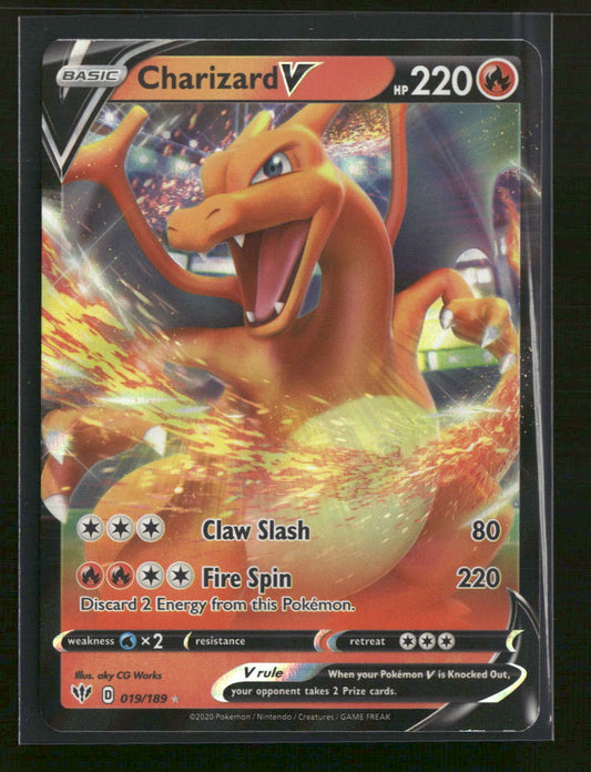 SWSH03: Darkness Ablaze Charizard V #019/189