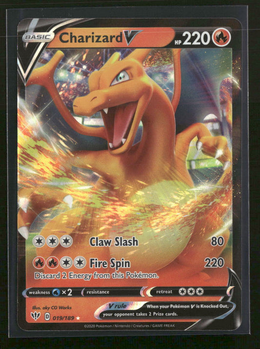 SWSH03: Darkness Ablaze Charizard V #019/189