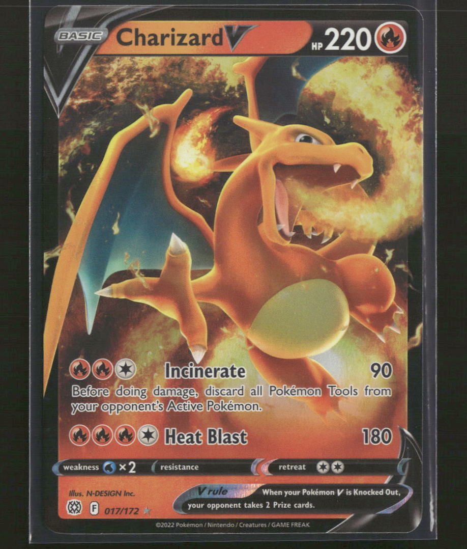 SWSH09: Brilliant Stars Charizard V #017/172