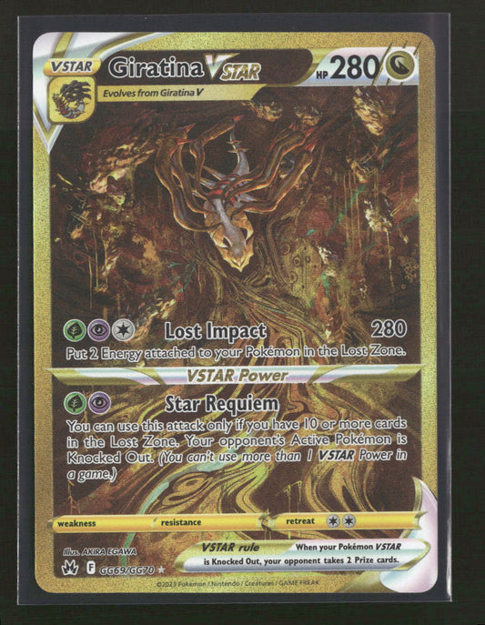 SWSH: Crown Zenith: Galarian Gallery Giratina VSTAR (Secret) #GG69/GG70