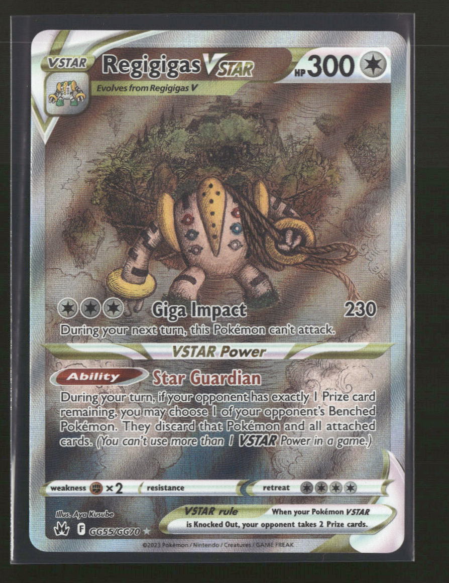 SWSH: Crown Zenith: Galarian Gallery Regigigas VSTAR #GG55/GG70