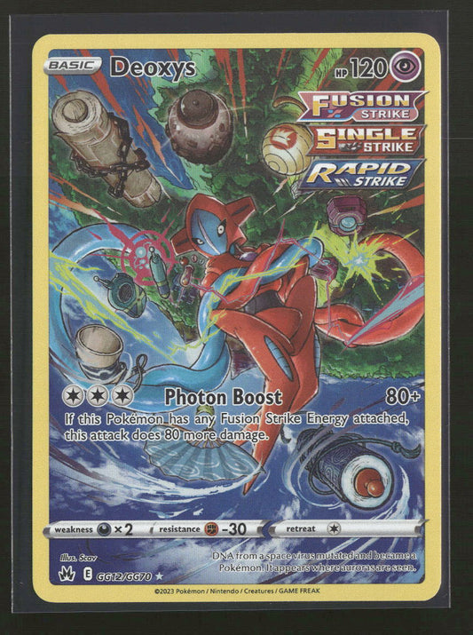 SWSH: Crown Zenith: Galarian Gallery Deoxys #GG12/GG70