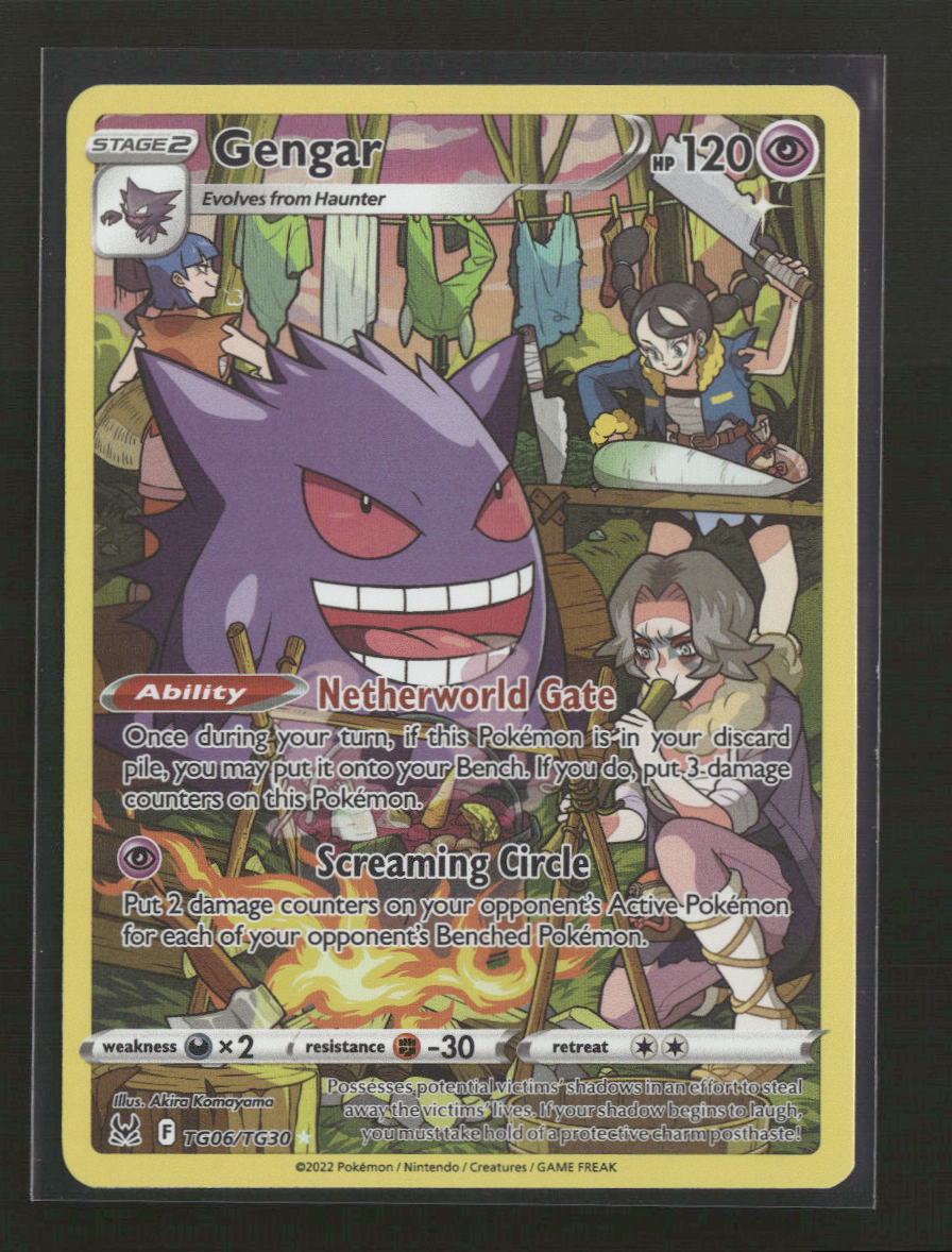 SWSH11: Lost Origin Trainer Gallery Gengar #TG06/TG30