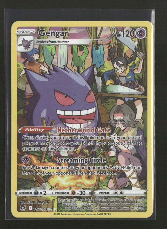 SWSH11: Lost Origin Trainer Gallery Gengar #TG06/TG30
