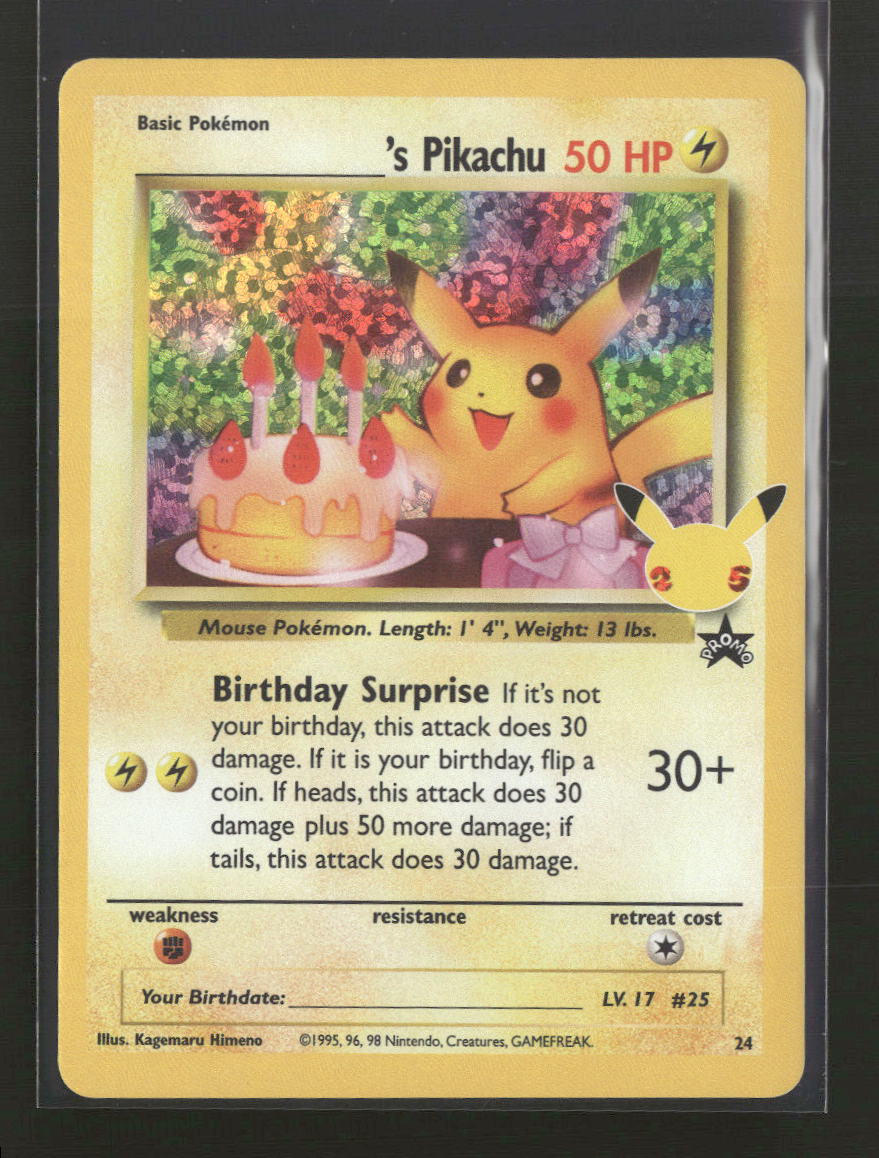 Celebrations: Classic Collection ______'s Pikachu #24/53