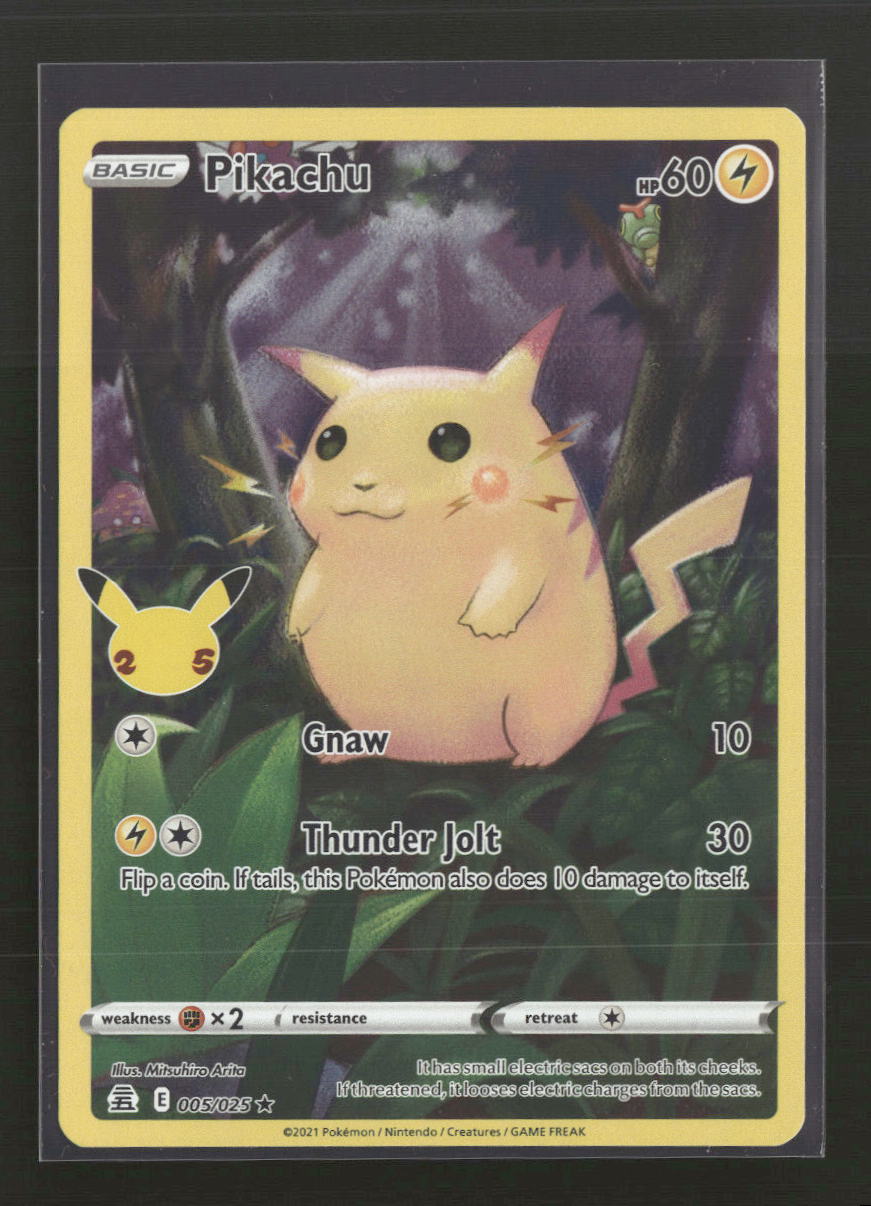 Celebrations Pikachu #005/025