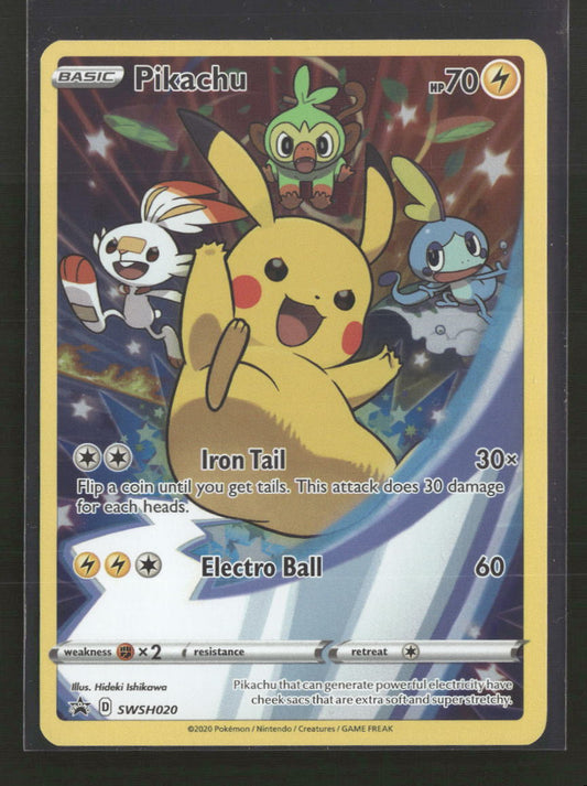 SWSH: Sword & Shield Promo Cards Pikachu #SWSH020